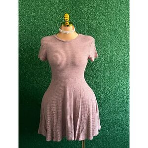 Rolla Coaster Women’s Fit Flare Dress Pink Size L